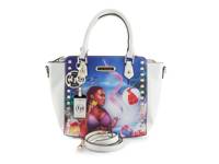 Miami Beach Trapeze Tote White view