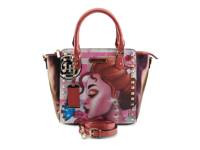 Pink In Beauty Trapeze Tote Red view