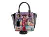 Bold Beauty Vitiligo Trapeze Tote Black view