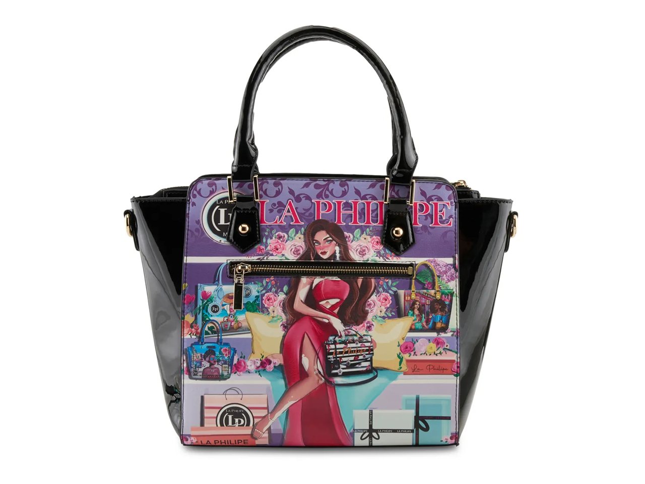 Bold Beauty Vitiligo Trapeze Tote