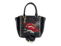 Juicy Lips Trapeze Tote Black view