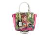 Blooming Garden Trapeze Tote White view