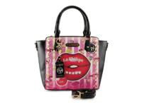 Juicy Lips Trapeze Tote Black view