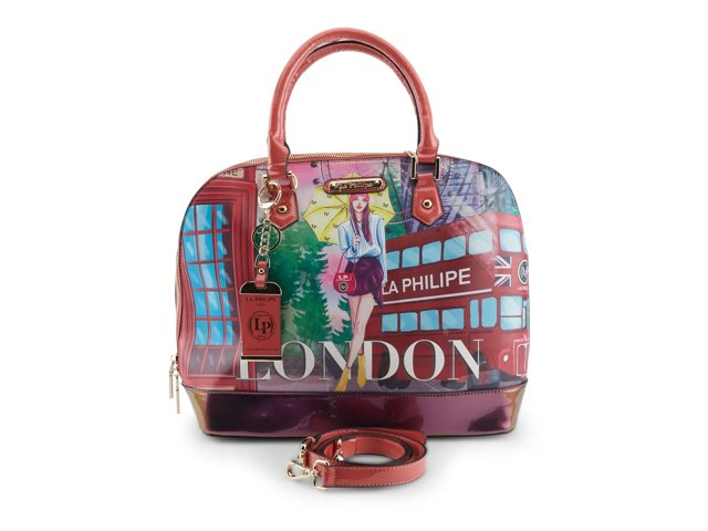 Umbrella In London Bowler Satchel