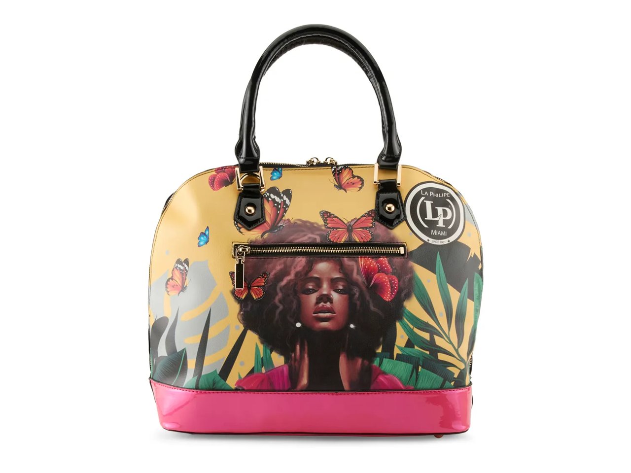 Butterfly Fly Bowler Satchel