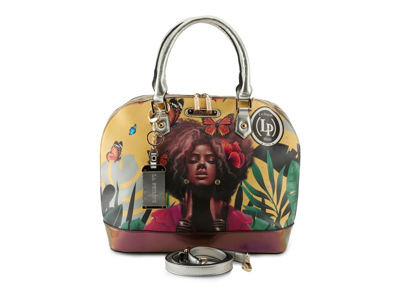 Butterfly Fly Bowler Satchel