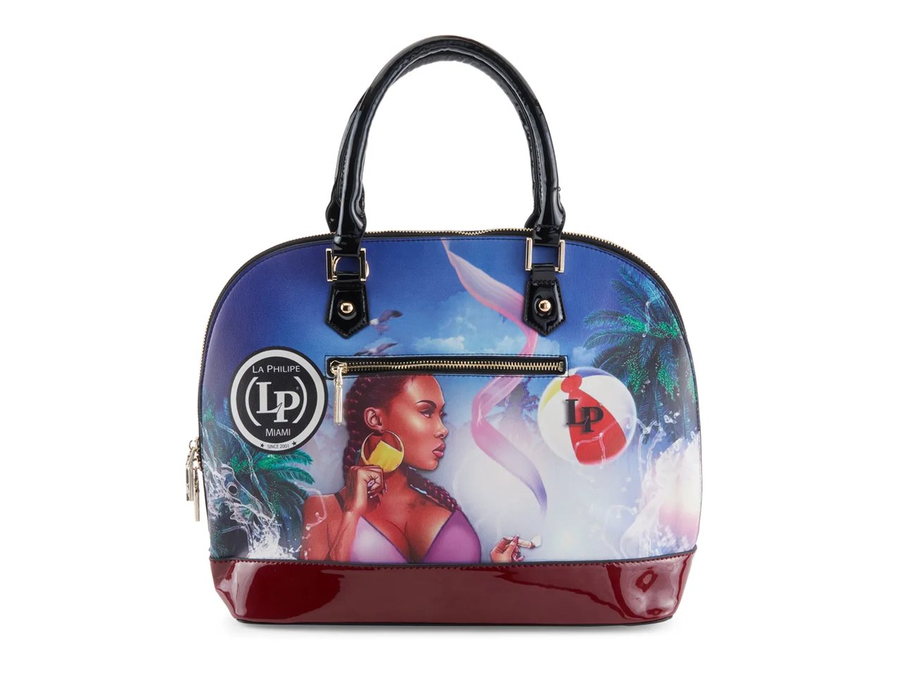 Miami Beach Bowler Satchel