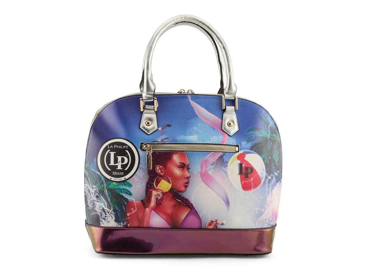 Miami Beach Bowler Satchel