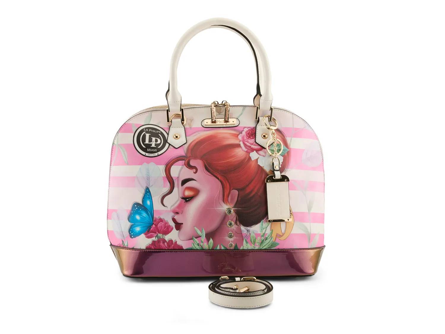 Pink In Beauty Bowler Satchel