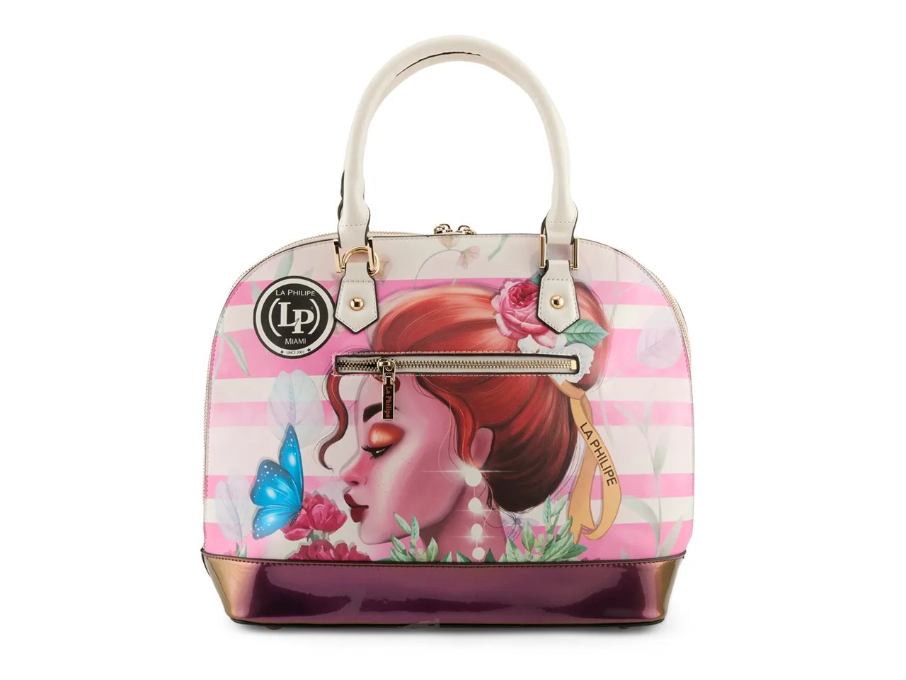 Pink In Beauty Bowler Satchel