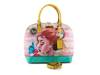 Pink In Beauty Bowler Satchel Yellow view