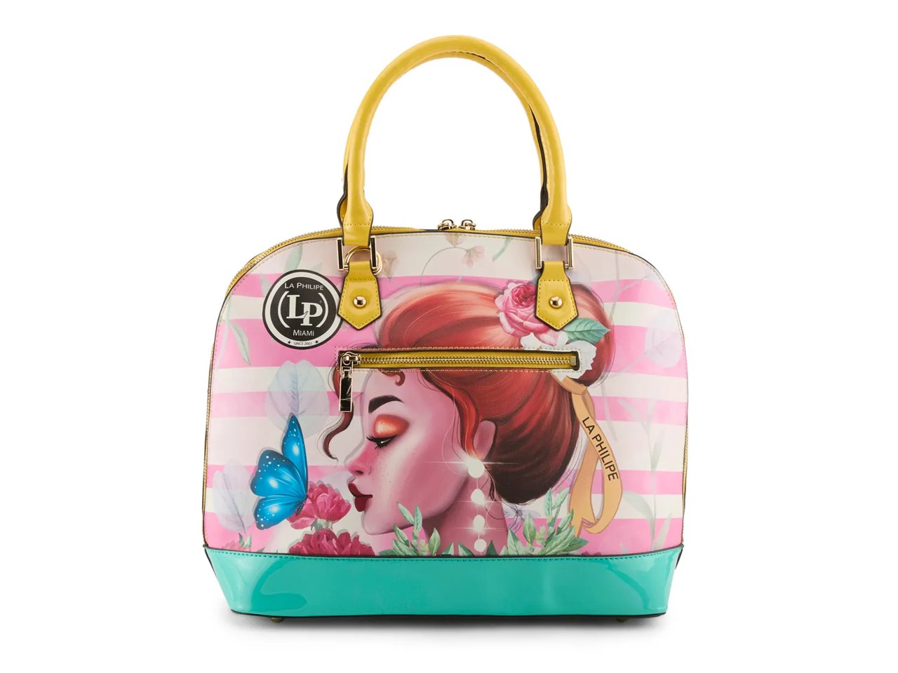 Pink In Beauty Bowler Satchel