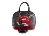 Juicy Lips Bowler Satchel Black view