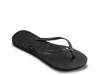 Slim Crystal SW II Flip Flop - Women's Black view