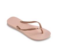 Slim Crystal SW II Flip Flop - Women's Rose Pink view