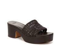 Margo Platform Sandal Dark Brown view