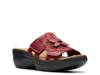 Merliah Belle Wedge Sandal Red view