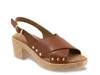 Florence Platform Sandal Dark Brown view