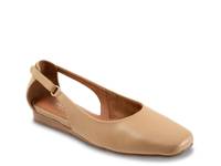 Venice Wedge Flat Beige view