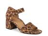 Chardonnay Sandal Brown Leopard Print Suede view