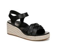 Saratoga Espadrille Wedge Sandal Black view