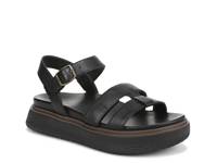 Solana Wedge Sandal Black view