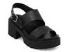 Sheska Platform Sandal Black view