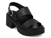 Sheska Platform Sandal Black view