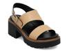 Sheska Platform Sandal Dark Brown view