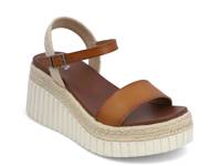 Yanis Espadrille Wedge Sandal Brown view