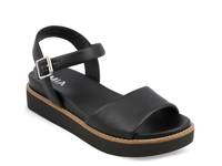 Nari Wedge Sandal Black view