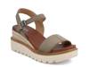 Ophidia Wedge Sandal Taupe view