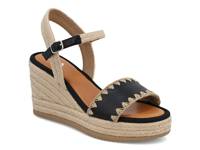 Becky Wedge Sandal Beige/Black view