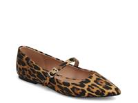 Aviba Flat Light Brown/Black Leopard Print view