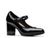 Bayla Lily Mary Jane Pump Black Patent Synthetic view