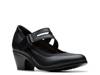 Emily Janna Pump Black Leather view