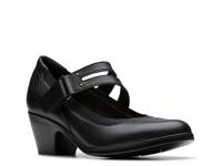 Emily Janna Pump Black Leather view