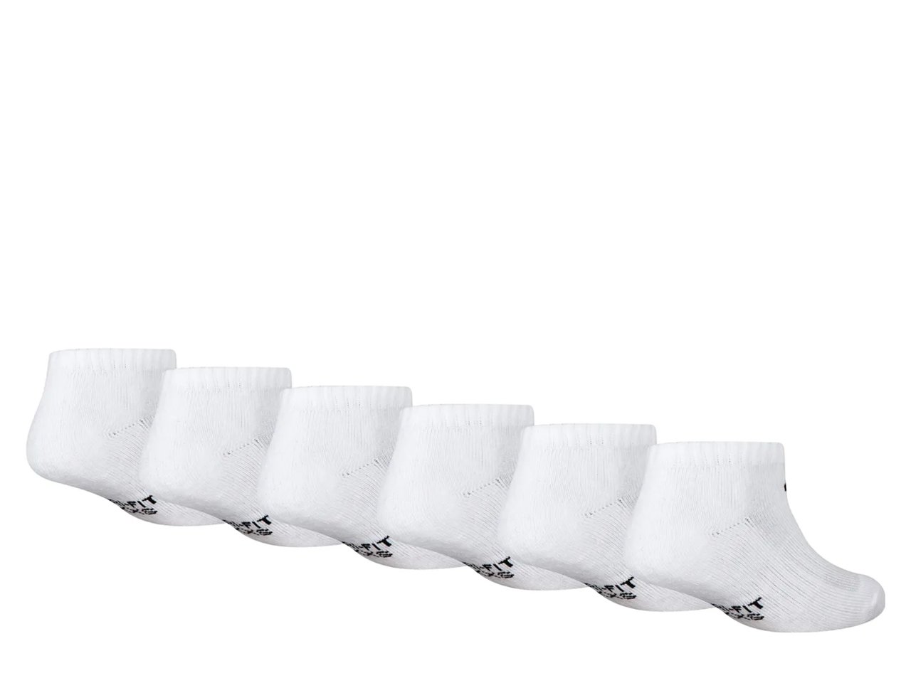 Arch Support Kids' No Show Socks - 6 Pack