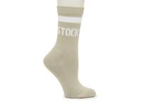 Cotton Men's Crew Socks Grey/White view