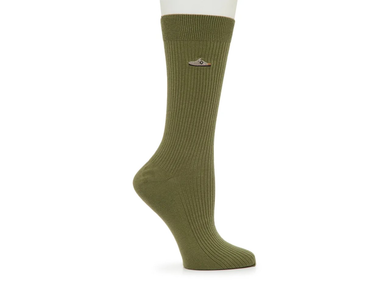 Cotton Ribbed Men's Crew Socks