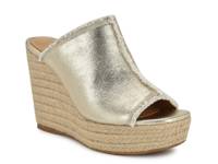 Baja Wedge Sandal Gold Metallic view