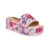 Copen Platform Sandal Light Pink/Purple Floral Print view