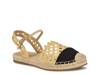 Darby Espadrille Sandal Beige/Black view