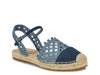 Darby Espadrille Sandal Light Blue/Denim view