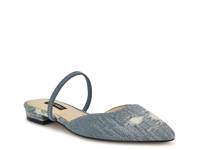 Gorga Mary Jane Mule Blue Denim view