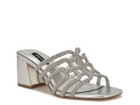 Grassa Sandal Silver Metallic view