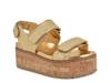 Heavin Wedge Sandal Gold Metallic view