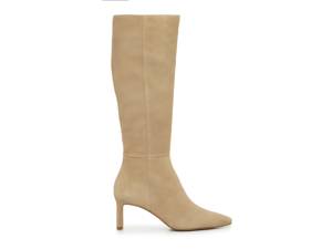Click to shop Beige Wide Calf Boots.
