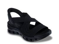 Hands Free Slip-Ins Glide-Step Everyday Glide Sandal Black view
