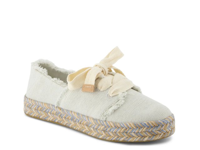 Carolina Lace Up Platform Espadrille Sneaker - Women's